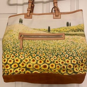 Dooney & Bourke sunflower tote